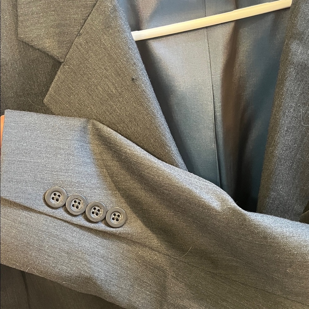 Alfani Charcoal Men's Blazer 44R - Picture 6 of 6